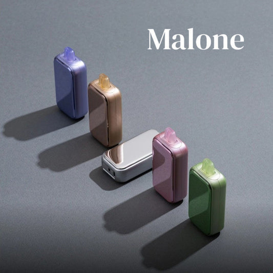 正品Malone Bar马龙克罗心35000口金属全镜面高颜值屏幕三档功率可调一次性电子烟-多口味可选