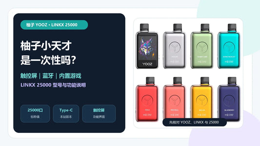 柚子小天才YOOZ LINKX 25000触控屏、蓝牙与游戏说明封面