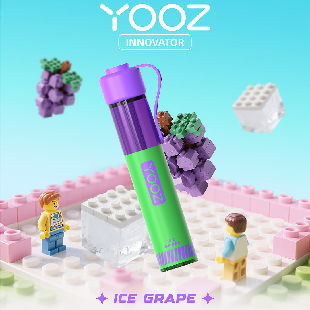 正品柚子积木YOOZ INNOVATOR电子烟食品级硅胶嘴帽冰爽型小烟-多口味可选
