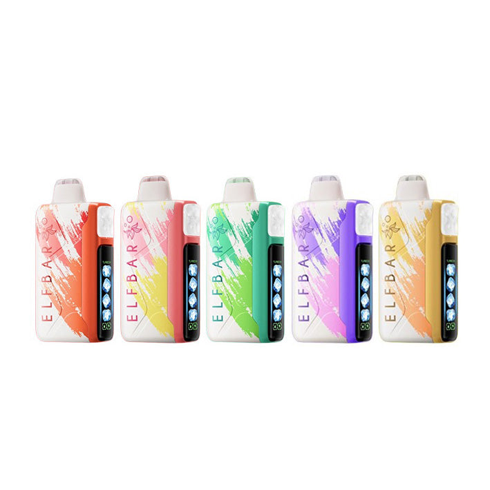 正品韩版ELFBAR ICE KING 25000口-五档冰度调节一次性电子烟-多口味可选