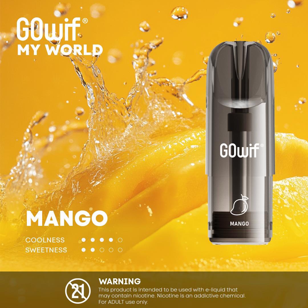 正品冰熊Zgar X GOwif扩容款烟弹超大容量3.5ml单颗装--多口味可选,三颗起售