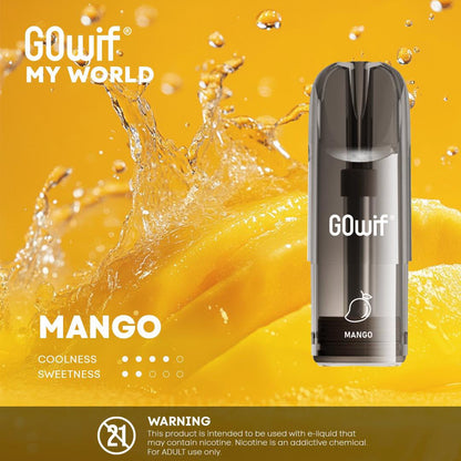 正品冰熊Zgar X GOwif扩容款烟弹超大容量3.5ml单颗装--多口味可选,三颗起售
