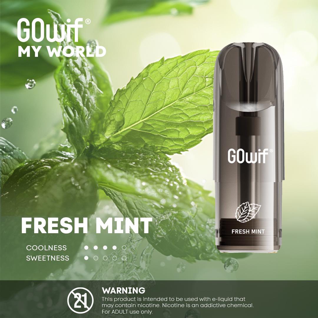 正品冰熊Zgar X GOwif扩容款烟弹超大容量3.5ml单颗装--多口味可选,三颗起售