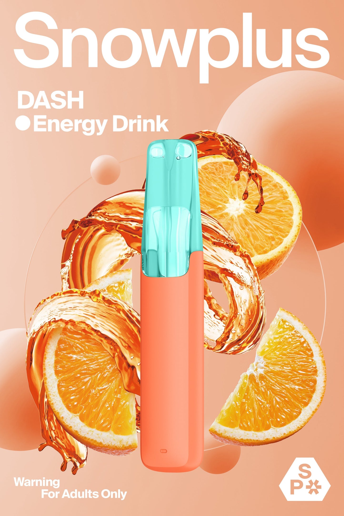 正品雪加鸭嘴兽Snowplus DASH经典一次性电子烟海外版