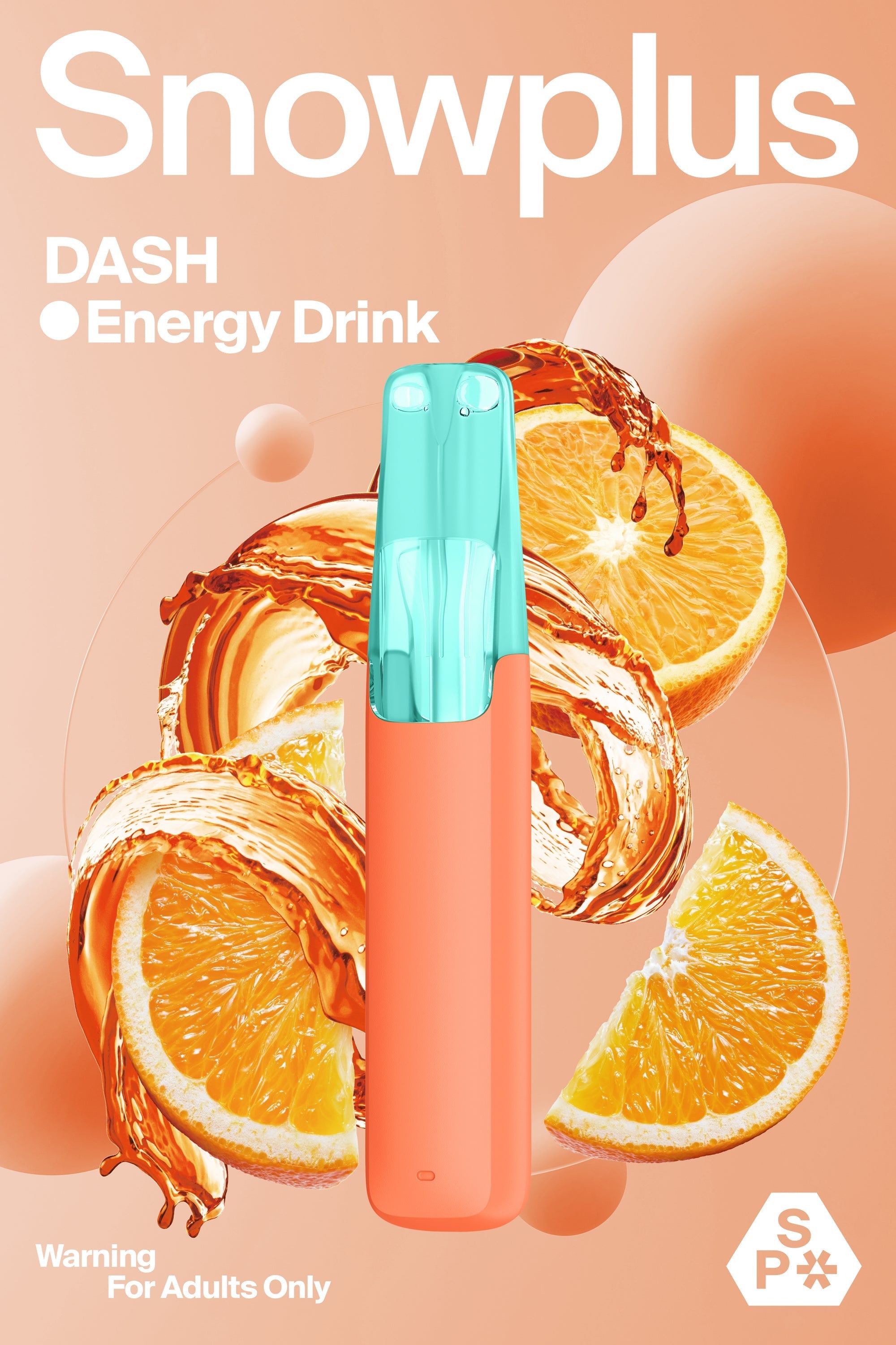 正品雪加鸭嘴兽Snowplus DASH经典一次性电子烟海外版