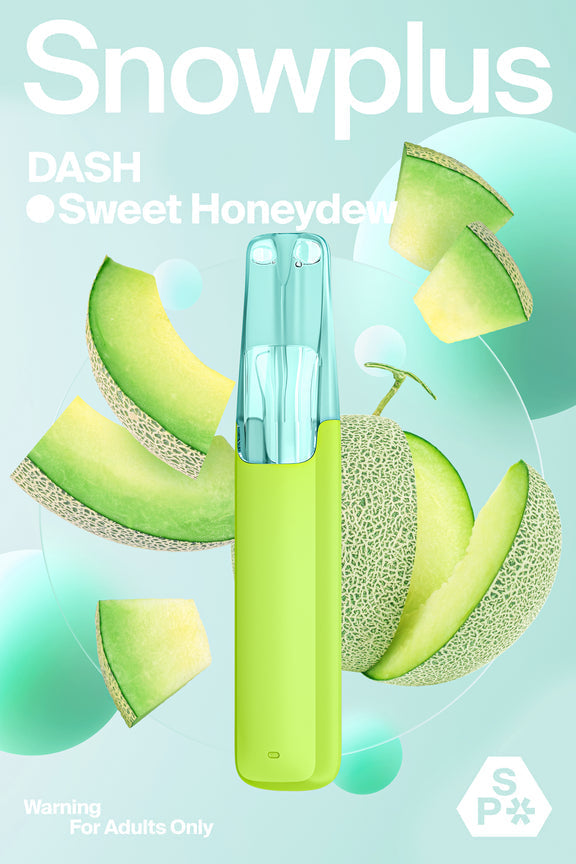 正品雪加鸭嘴兽Snowplus DASH经典一次性电子烟海外版