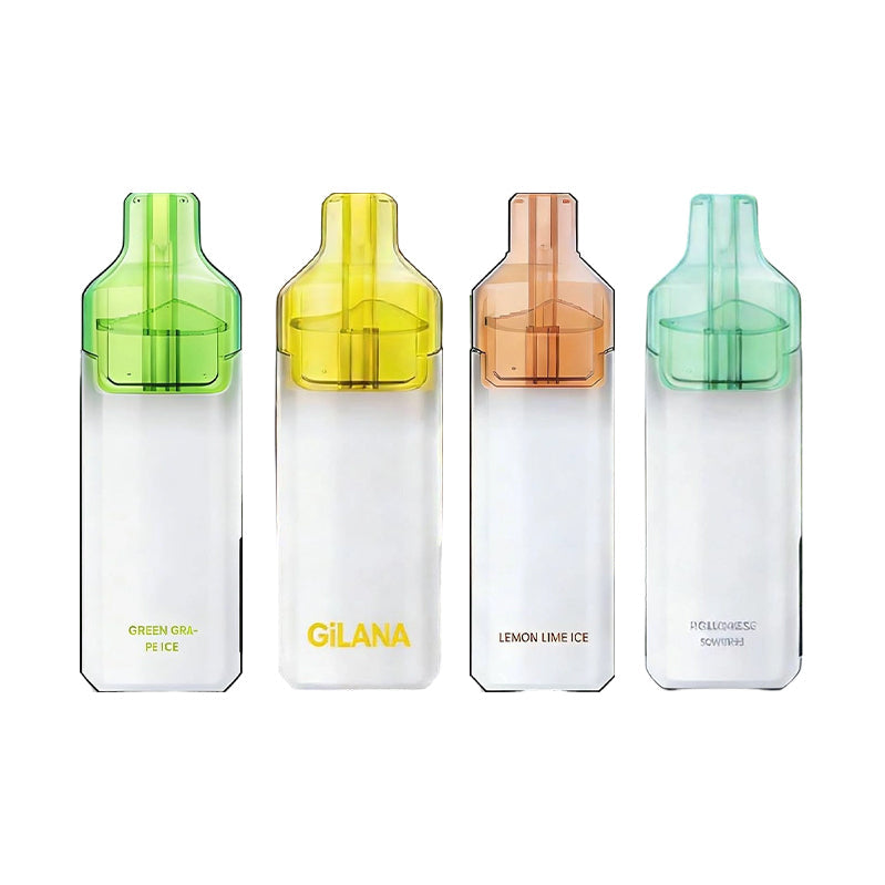 正品吉拉娜二代爆珠Gilana Ice Pop 16000口冰爽系列液晶屏电量显示可视化油仓一次性电子烟-多口味可选