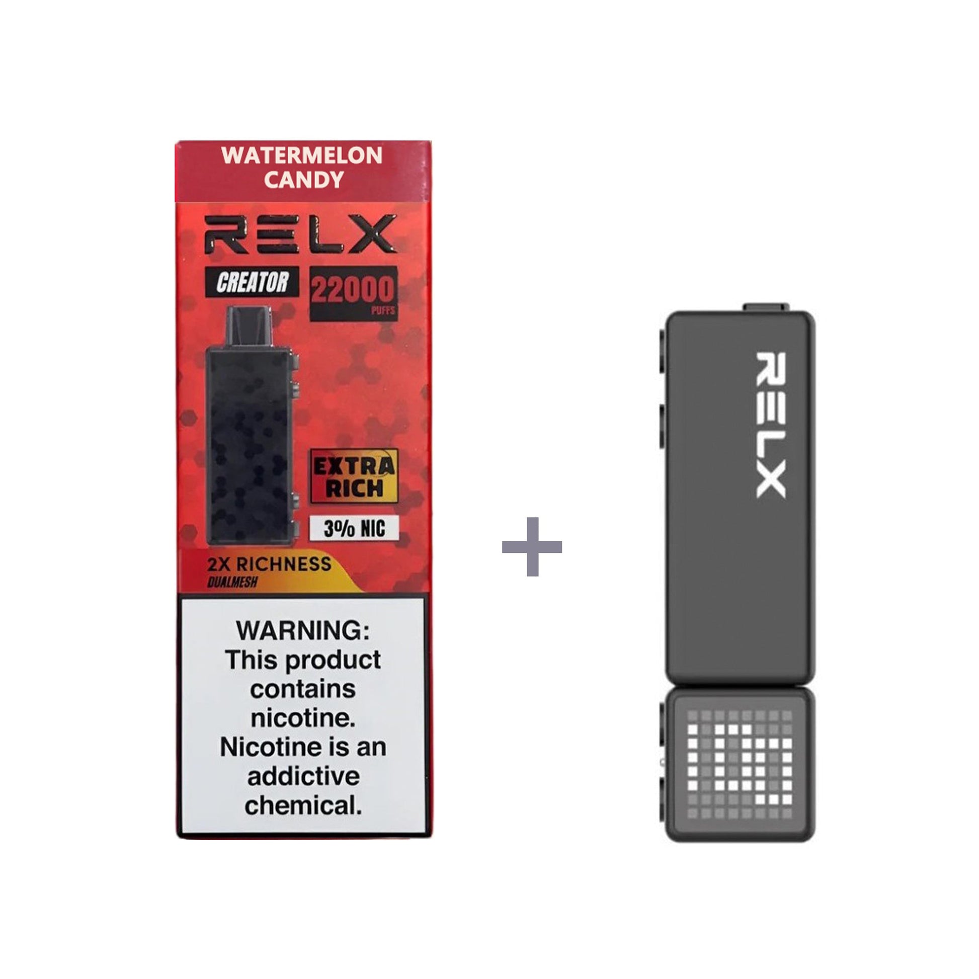 正品悦刻积木乐高RELX Creator  22000口烟弹/套装-多口味可选 (一代/二代杆弹通用）