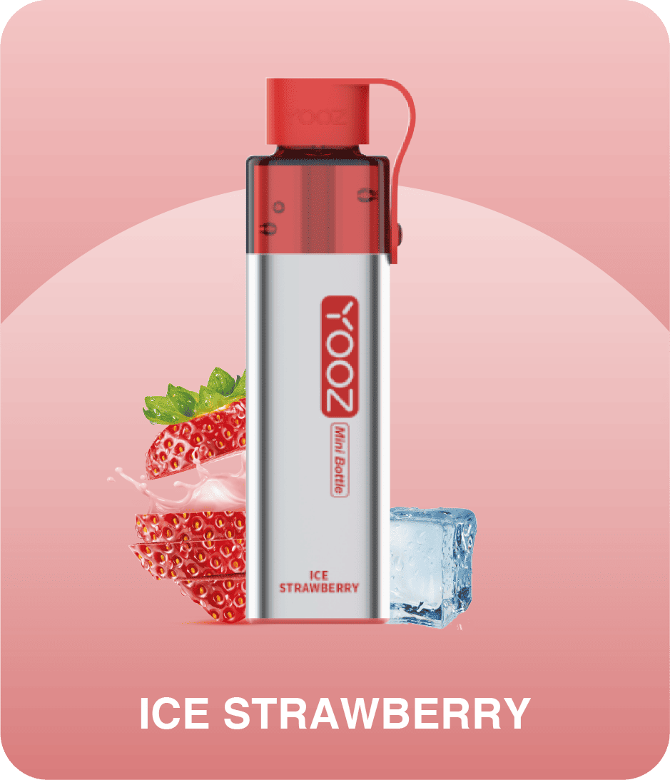正品柚子MINI BOTTLE带食品级硅胶嘴帽4000口YOOZ一次性电子烟-多口味可选