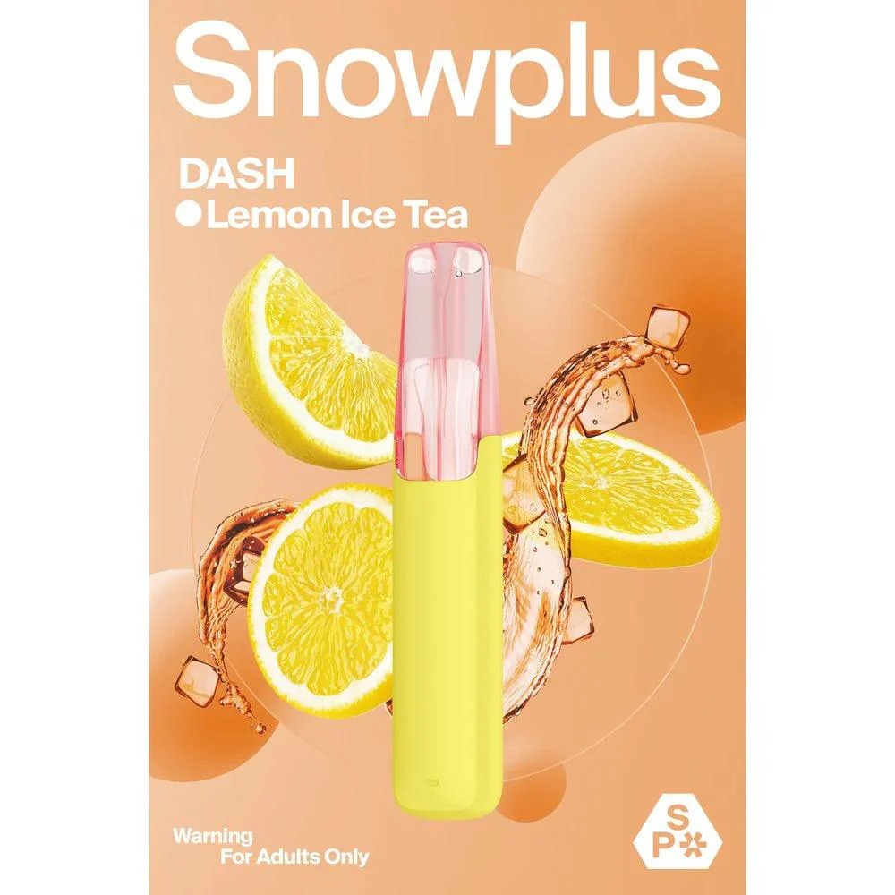 正品雪加鸭嘴兽Snowplus DASH经典一次性电子烟海外版
