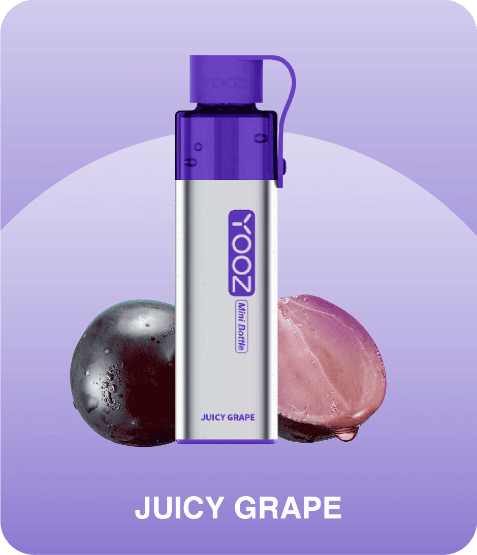 正品柚子MINI BOTTLE带食品级硅胶嘴帽4000口YOOZ一次性电子烟-多口味可选