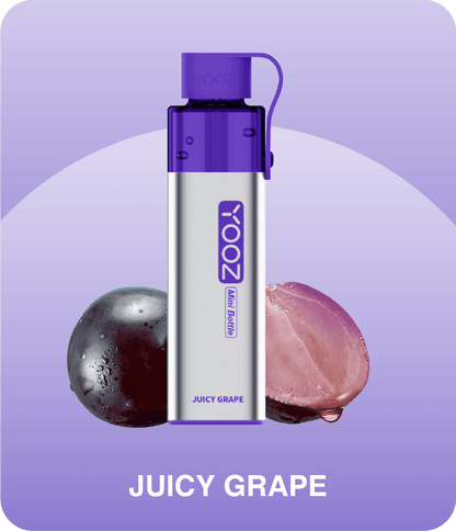 正品柚子MINI BOTTLE带食品级硅胶嘴帽4000口YOOZ一次性电子烟-多口味可选