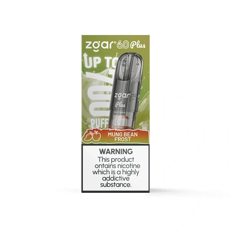 【全新口味到货】正品冰熊Zgar 6.0 PLUS 烟弹超大容量3.5ML(悦刻4/5/6/7代杆通用) 口味任选，三颗起售