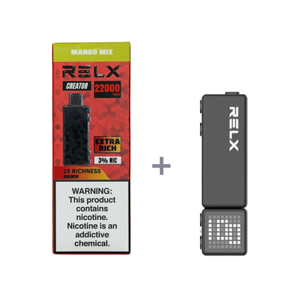 正品悦刻积木乐高RELX Creator  22000口烟弹/套装-多口味可选 (一代/二代杆弹通用）
