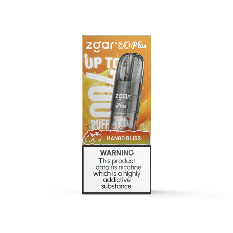 【全新口味到货】正品冰熊Zgar 6.0 PLUS 烟弹超大容量3.5ML(悦刻4/5/6/7代杆通用) 口味任选，三颗起售