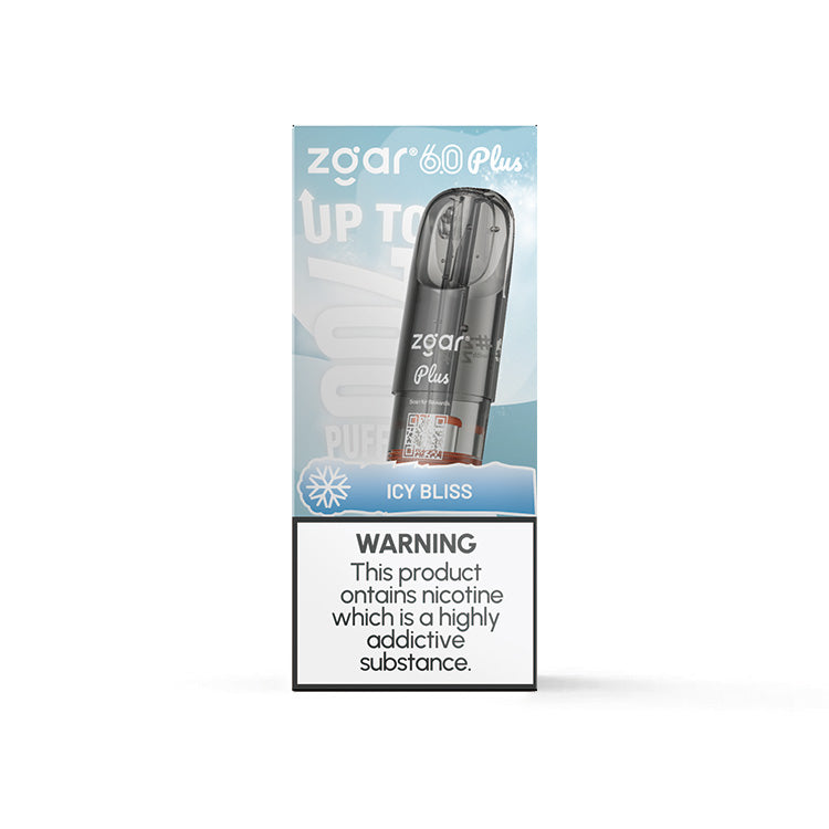 【全新口味到货】正品冰熊Zgar 6.0 PLUS 烟弹超大容量3.5ML(悦刻4/5/6/7代杆通用) 口味任选，三颗起售