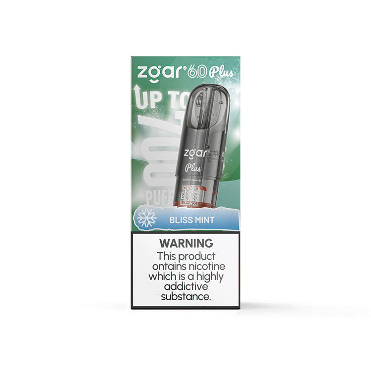 【全新口味到货】正品冰熊Zgar 6.0 PLUS 烟弹超大容量3.5ML(悦刻4/5/6/7代杆通用) 口味任选，三颗起售