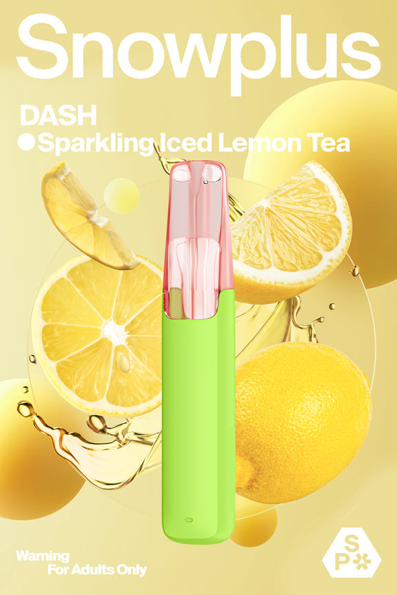正品雪加鸭嘴兽Snowplus DASH经典一次性电子烟海外版