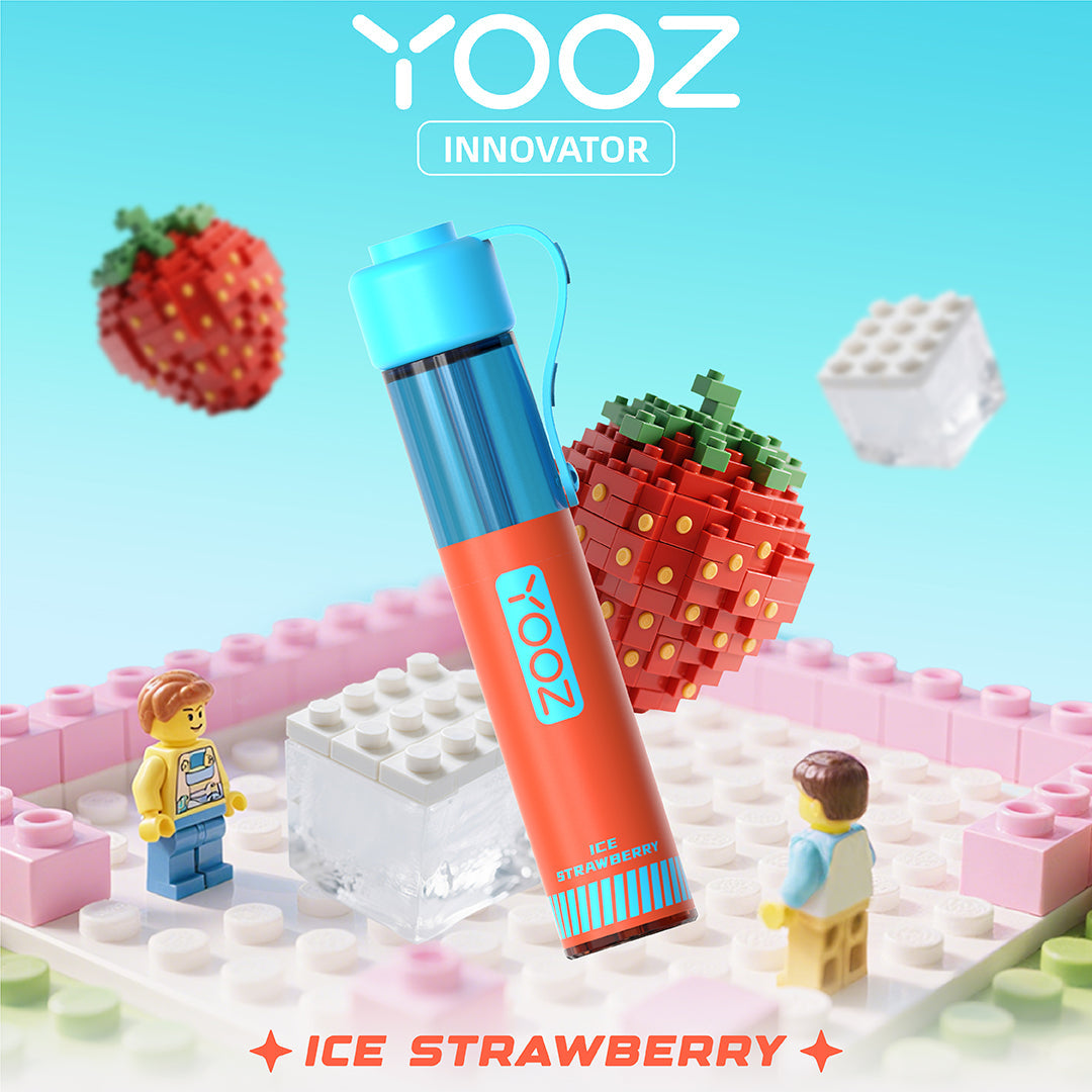 正品柚子积木YOOZ INNOVATOR电子烟食品级硅胶嘴帽冰爽型小烟-多口味可选
