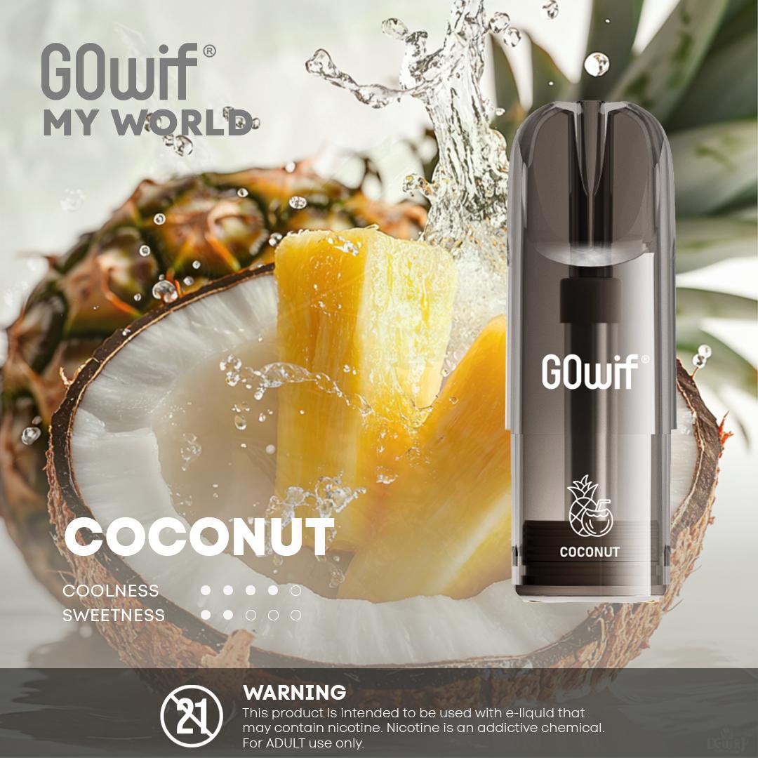 正品冰熊Zgar X GOwif扩容款烟弹超大容量3.5ml单颗装--多口味可选,三颗起售
