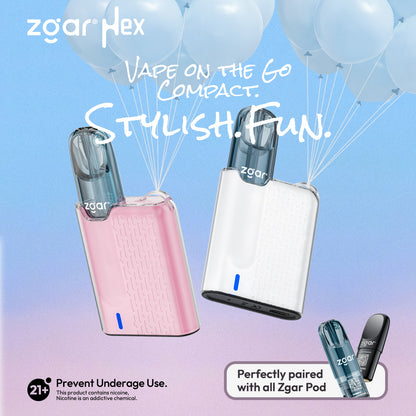 正品冰熊ZGAR Nex烟杆+12盒正品冰熊6.0 Plus烟弹优惠套餐-4种口味可选