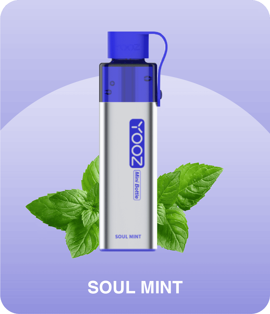 正品柚子MINI BOTTLE带食品级硅胶嘴帽4000口YOOZ一次性电子烟-多口味可选