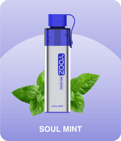 正品柚子MINI BOTTLE带食品级硅胶嘴帽4000口YOOZ一次性电子烟-多口味可选