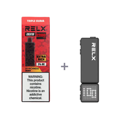 正品悦刻积木乐高RELX Creator  22000口烟弹/套装-多口味可选 (一代/二代杆弹通用）