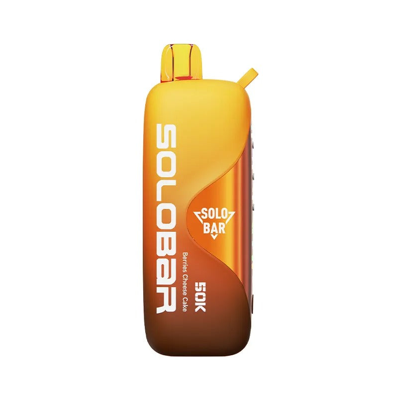 正品SOLOBAR 50000口索罗超大容量50K尼古丁/甜度/冰度可调节双输出模式一次性电子烟-多口味可选