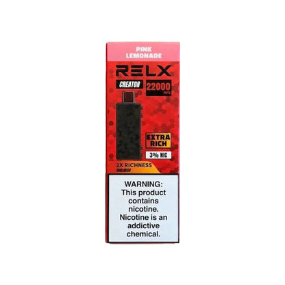 正品悦刻积木乐高RELX Creator  22000口烟弹/套装-多口味可选 (一代/二代杆弹通用）