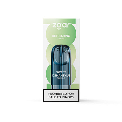 正品冰熊真格Zgar 烟弹POD 6S大容量3.0ML(悦刻4/5/6/7代杆通用) 口味任选，三颗起售