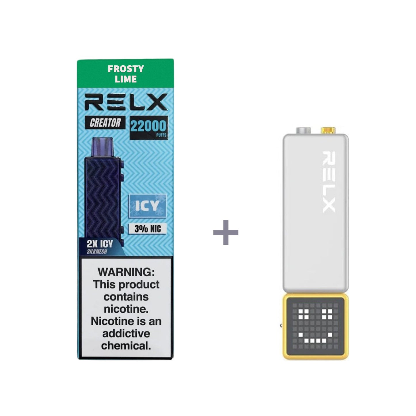正品悦刻积木乐高RELX Creator  22000口烟弹/套装-多口味可选 (一代/二代杆弹通用）