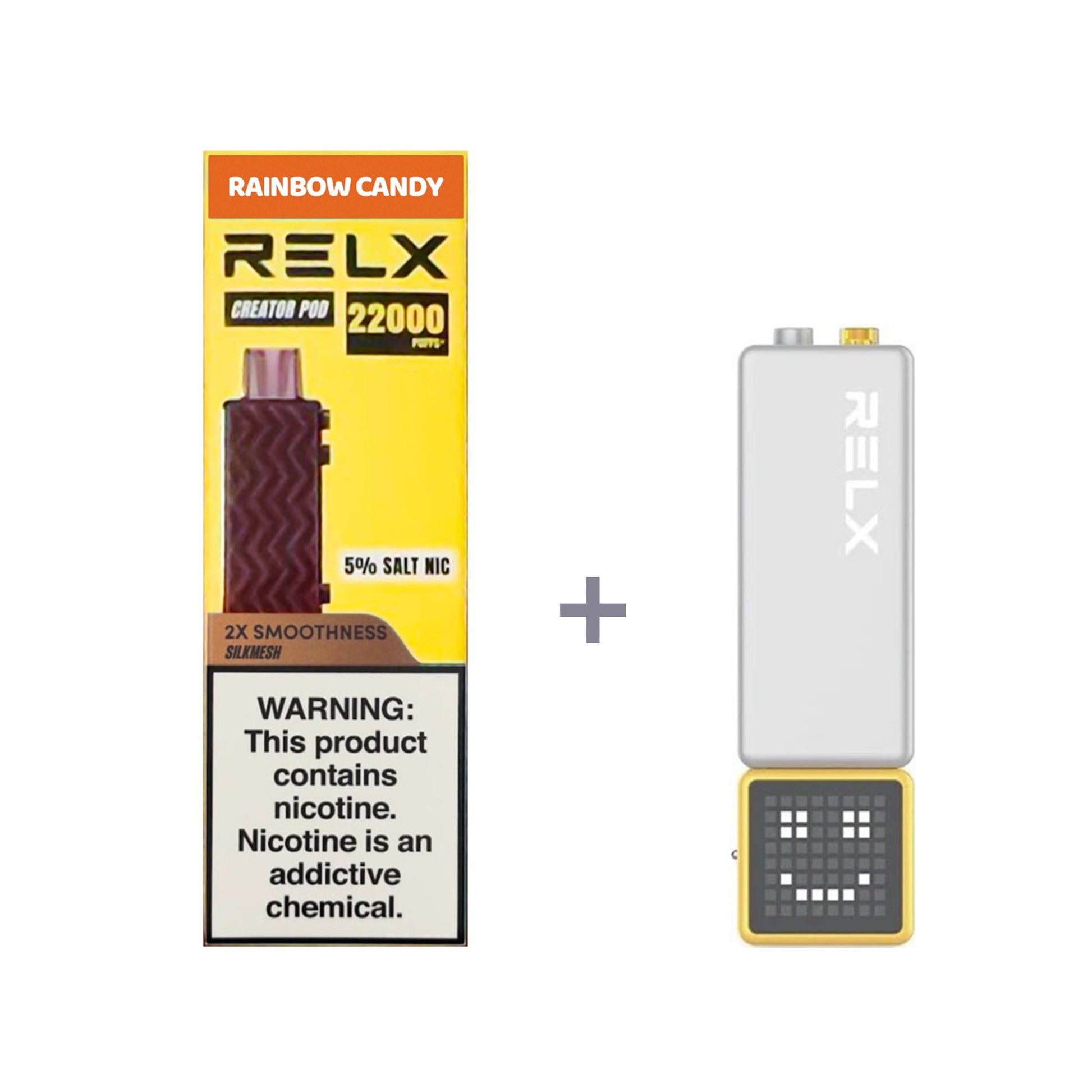 正品悦刻积木乐高RELX Creator  22000口烟弹/套装-多口味可选 (一代/二代杆弹通用）