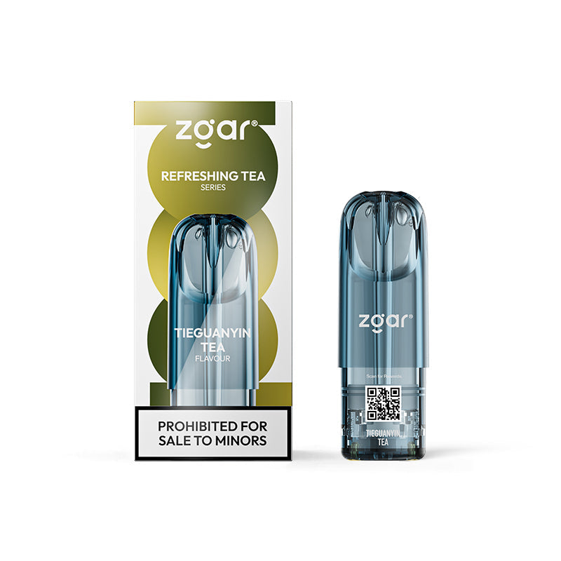 正品冰熊真格Zgar 烟弹POD 6S大容量3.0ML(悦刻4/5/6/7代杆通用) 口味任选，三颗起售