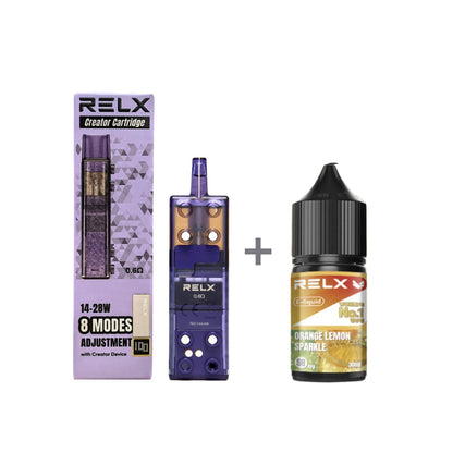 正品悦刻三代积木空弹烟油套餐(5ml容积RELX空弹+30ml正品RELX E-liquid)