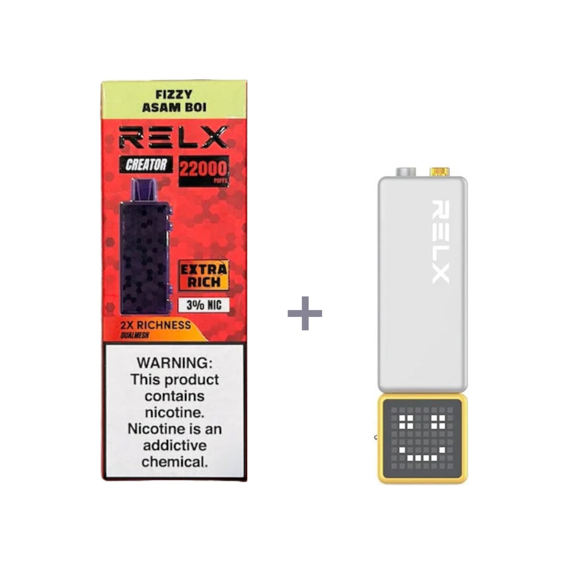正品悦刻积木乐高RELX Creator  22000口烟弹/套装-多口味可选 (一代/二代杆弹通用）