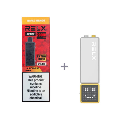 正品悦刻积木乐高RELX Creator  22000口烟弹/套装-多口味可选 (一代/二代杆弹通用）