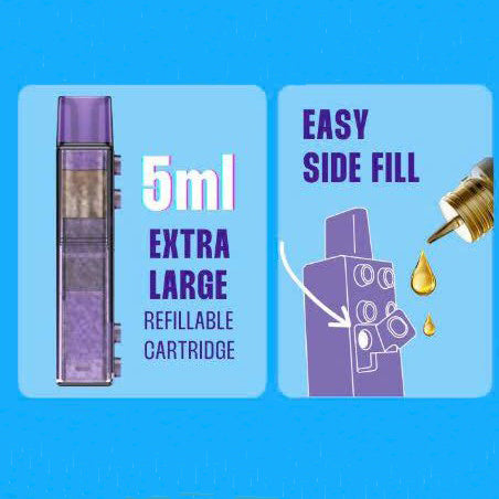 正品悦刻积木5ml可注油空弹-RELX Wecreate M-Cartridge Large-配适1/2/3代积木