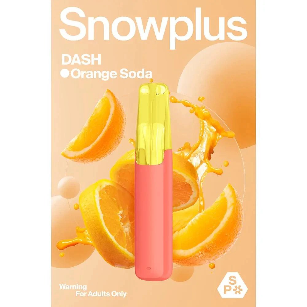 正品雪加鸭嘴兽Snowplus DASH经典一次性电子烟海外版