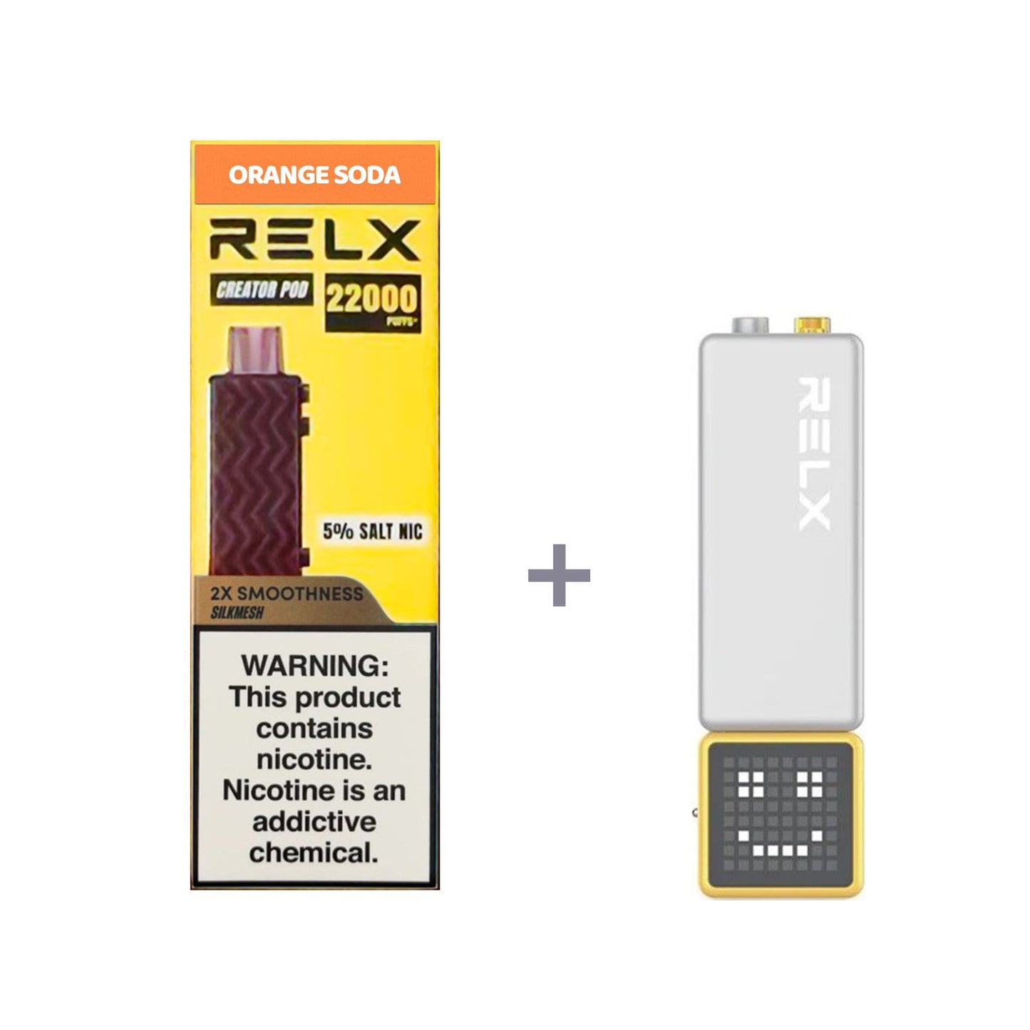 正品悦刻积木乐高RELX Creator  22000口烟弹/套装-多口味可选 (一代/二代杆弹通用）