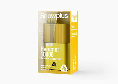 正品雪加大板砖海外版 SnowPlus Hammer 10000口 一次性电子烟(16ml)