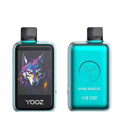 正品柚子 YOOZ LINKX 25000口超大触控屏蓝牙电话/游戏经典智能一次性电子烟-多口味可选