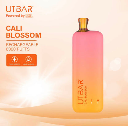 正品FLUM UTBAR 6000口绚丽质感外观设计电量油量指示一次性电子烟-多口味可选