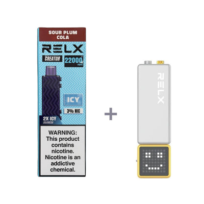 正品悦刻积木乐高RELX Creator  22000口烟弹/套装-多口味可选 (一代/二代杆弹通用）