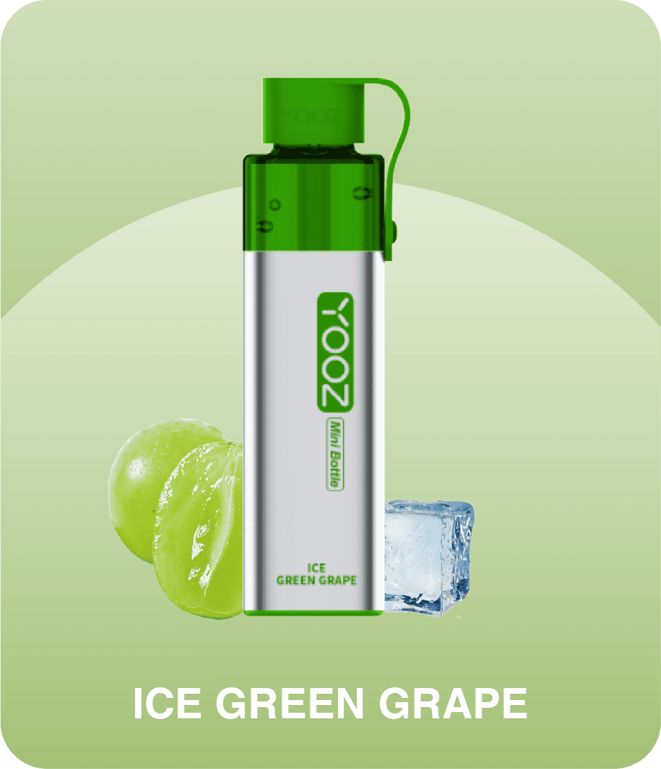 正品柚子MINI BOTTLE带食品级硅胶嘴帽4000口YOOZ一次性电子烟-多口味可选