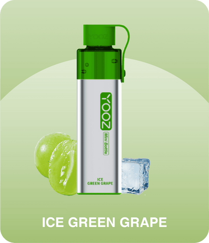 正品柚子MINI BOTTLE带食品级硅胶嘴帽4000口YOOZ一次性电子烟-多口味可选