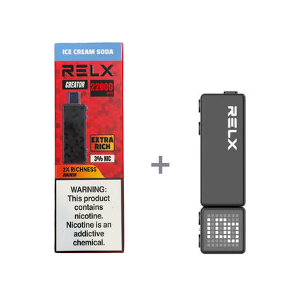 正品悦刻积木乐高RELX Creator  22000口烟弹/套装-多口味可选 (一代/二代杆弹通用）
