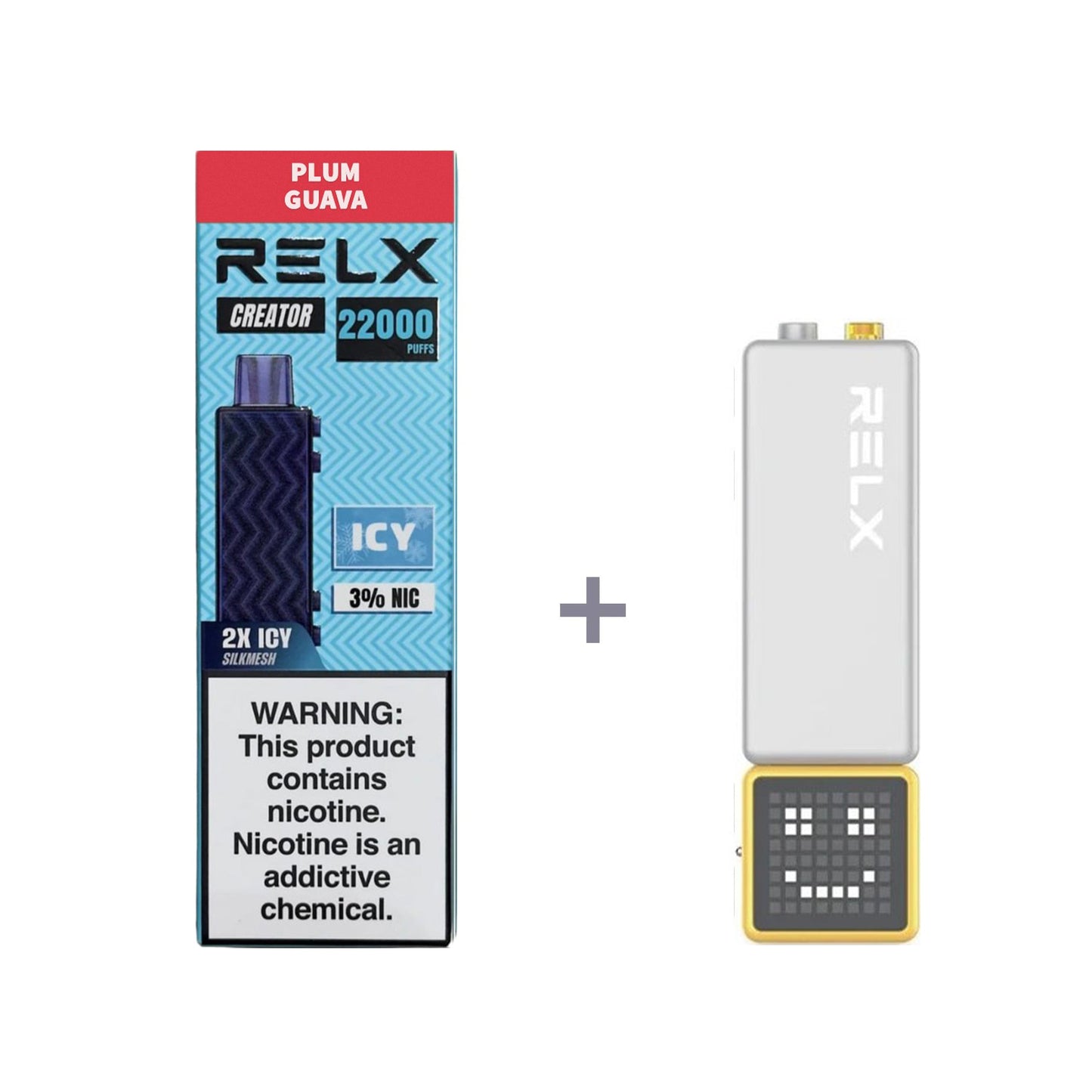 正品悦刻积木乐高RELX Creator  22000口烟弹/套装-多口味可选 (一代/二代杆弹通用）