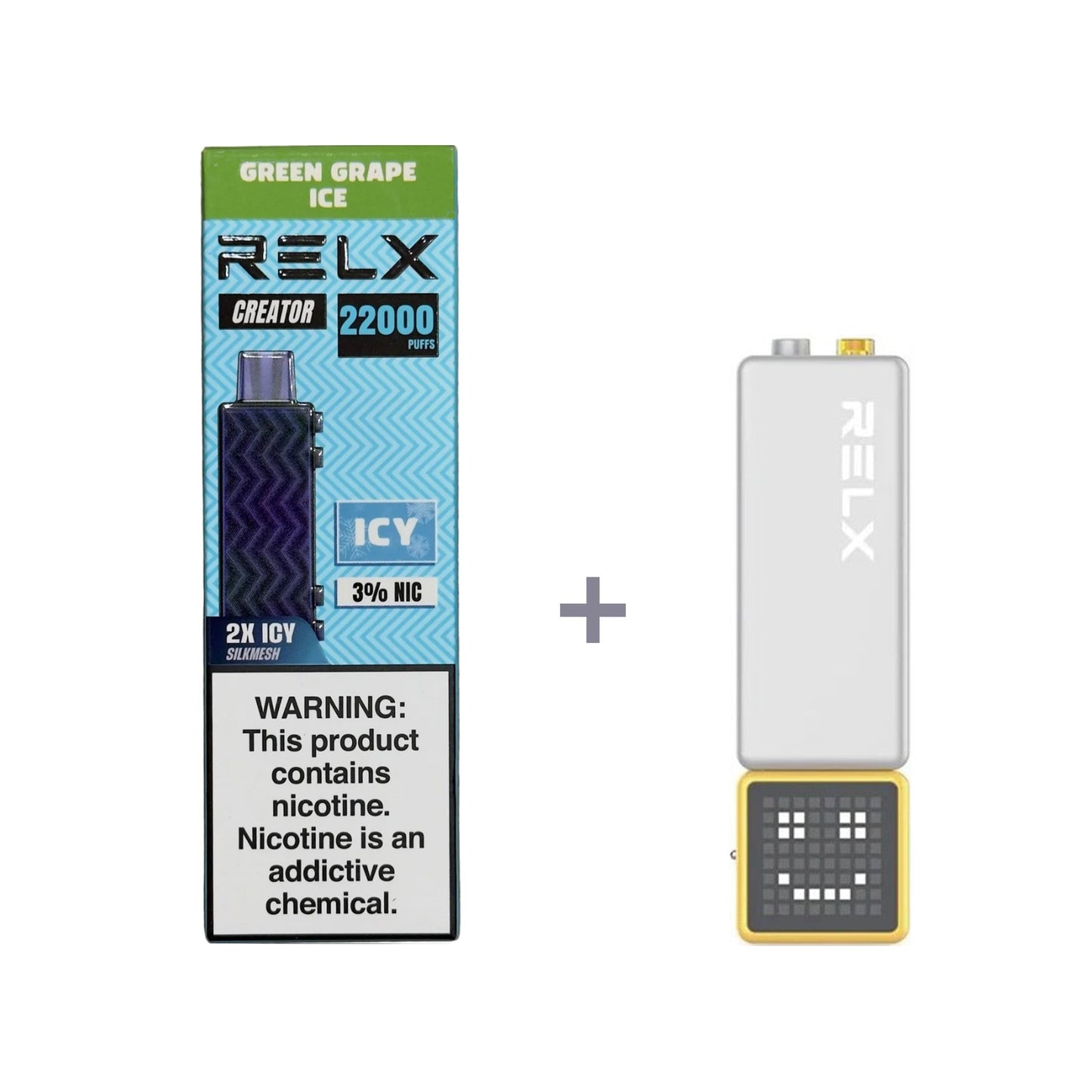 正品悦刻积木乐高RELX Creator  22000口烟弹/套装-多口味可选 (一代/二代杆弹通用）