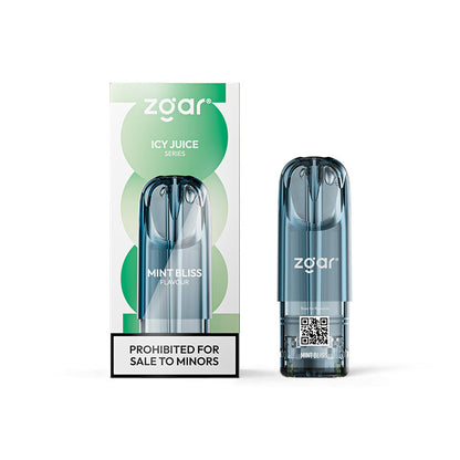 正品冰熊真格Zgar 烟弹POD 6S大容量3.0ML(悦刻4/5/6/7代杆通用) 口味任选，三颗起售